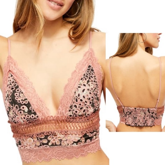 Free People Other - S NWT Free People Emma Soft Bralette Longline Bra